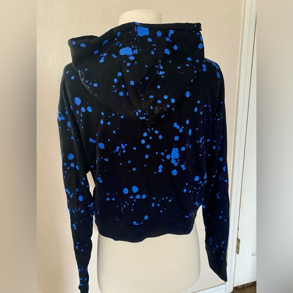 Golden State Warriors Cropped Hoodie, Size Medium - Picture 4 of 5